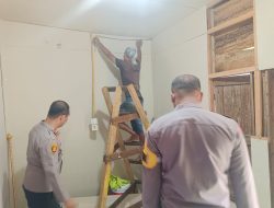 Bedah Rumah Di Kel. Bangkinang Capai 95% – Kapolres Kampar Pastikan Tidak Ada Kendala