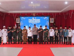 Doa Bersama Lintas Agama Di Polres Kampar – Peringati Hari Bhayangkara KE-80