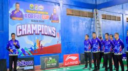 Bupati Kampar Resmi Buka Turnamen Badminton KORPRI CUP 2026