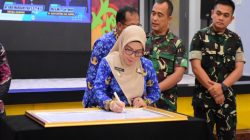 Wabup Kampar Bersama Forkopimda Tandatangan Pakta Integritas SPMB Jenjang SD/SMP