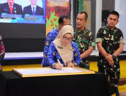 Wabup Kampar Bersama Forkopimda Tandatangan Pakta Integritas SPMB Jenjang SD/SMP