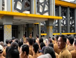 Pimpin Apel Dinas PUPR, Bupati Kampar, Tekankan Integritas, Kejujuran, dan Jaga Nama Baik Daerahr