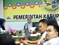 Wabup Misharti Ikuti Rilis Inflasi Kabupaten Kampar Bulan Juni 2026 Oleh BPS Kampar