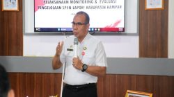 Kadis Kominfo dan Persandian Kampar  Pimpin Rapat Teknis Monitoring dan Evaluasi Pengelolaan SP4N LAPOR!