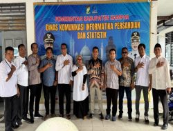 Diskominfo Kampar Terima Kunker DPRD Kota Pariaman