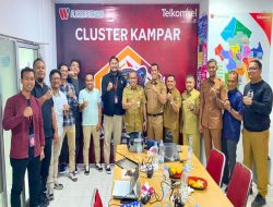 Diskominfo Kampar Rangkul Telkomsel Atasi Wilayah Blankspot