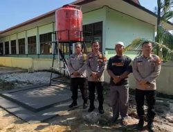 Polres Kampar Selesaikan 2 Sumur Bor 100% Di Tapung Hilir – 700 Kk Desa Kota Baru Dapat Air Bersih, Rangkaian Hari Bhayangkara Ke-80