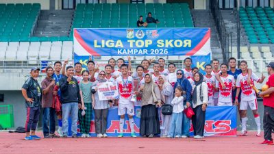 Liga Top Skor Riau Zona Kampar Resmi Ditutup, Smanor SKO Riau Juara U 16