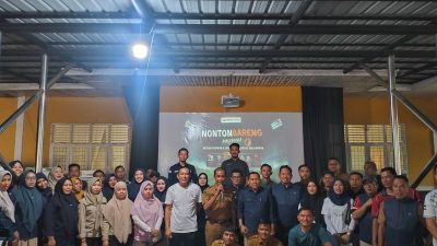 Dihadiri Bupati, Bapenda Kampar Gelar Nobar Piala Dunia 2026