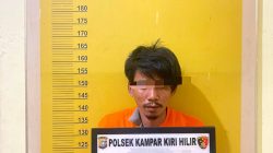 Polsek Kampar Kiri Hilir Tangkap Pelaku Curanmor di Desa Sungai Petai