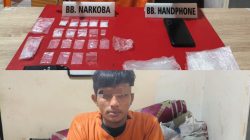 Dua Pelaku Narkoba Ditangkap di TKP Berbeda Oleh Satresnarkoba Polres Kampar