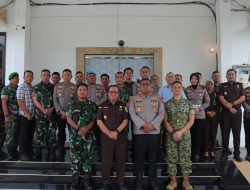 Polres Kampar & 12 Polsek Kompak Jalin Silaturrahmi Dengan TNI – Kejaksaan