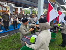 Kapolres Kampar Hadiri Upacara Pembukaan Pendidikan Pembentukan Bintara Polri TA 2026 di SPN Polda Riau
