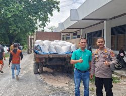 Kapolsek Tapung Hilir Kawal Distribusi 2,73 Ton Jagung Pipil PT SEBAL ke Bulog Kampar, Dukung Program Ketahanan Pangan Nasional