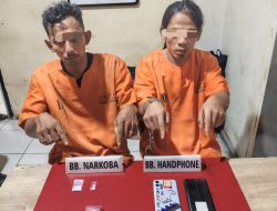 Polres Kampar Tangkap Dua Pelaku Narkoba di Desa Ridan Permai