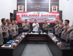 Polres Kampar Sambut Tim Supervisi Dittahti Polda Riau, Perkuat Profesionalisme Pengemban Fungsi Tahanan