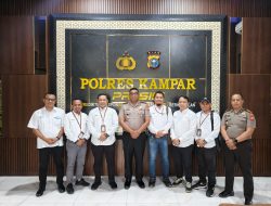 PLN UP3 Bangkinang Perkuat Sinergi Pengamanan Listrik Bersama Polres Kampar