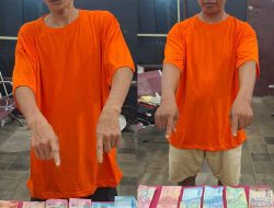 Polsek Kampar Tangkap Dua Pelaku Narkoba Yang Meresahkan Masyarakat
