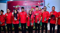 Wabup Misharti Hadir Dan Ikuti Musyawarah Anak Cabang PDI Perjuangan Se Kabupaten Kampar