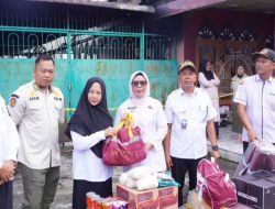 Wabup Kampar Tinjau Korban Kebakaran dan Salurkan Bantuan