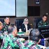 Wabup Kampar Terima Silaturrahmi Pamen TNI AD dan Sosialisasi Karhutla Wilayah Riau