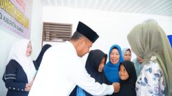 Bupati Kampar Kunjungi Panti Asuhan Kasih Ibu Dan Serahkan Bantuan