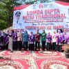 Pusdatin Puanri Kampar Gelar, Lomba Cipta Menu Tradisional dan Lomba Mak UP Resmi di Buka Wabup Misharti