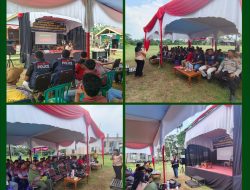 Perkuat Kemanunggalan TNI dan Rakyat, Satgas TMMD ke-129 Kodim 0313/KPR dan Warga Gotong Royong Perbaiki Jembatan jalan Desa.