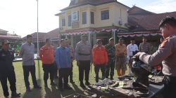 Siaga Karhutla 2026, Polres Kampar Gelar Apel Bersama TNI dan Instansi Terkait