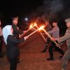 Upacara Taptu & Pawai Obor HUT RI ke-81, Semangat Kemerdekaan Berkobar di Lapangan Polres Kampar