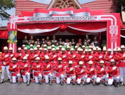 Detik-Detik Proklamasi HUT RI ke-81, Kapolres Kampar Hadiri Upacara Megah di Lapangan Pelajar Bangkinang