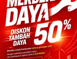 PLN Hadirkan Promo “Merdeka Day”, Diskon Tambah Daya 50% Lewat PLN Mobile