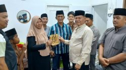 Wujud Kepedulian Kekeluargaan, Kapolsek Kampar Pimpin Takziah dan Sampaikan Dukungan untuk Kanit Sabhara