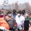 Menteri LHK & Kapolda Riau Tinjau Langsung Karhutla di Kampar