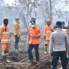 Bupati Kampar Berkomitmen Atasi Karhutla di Rimbo Panjang.