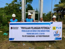 PLN Alirkan Listrik 2×66 kVA untuk Fasilitas Air Bersih di Rokan Hulu