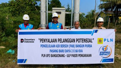 PLN Alirkan Listrik 2×66 kVA untuk Fasilitas Air Bersih di Rokan Hulu