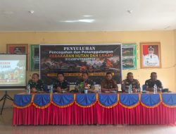 Cegah Sebelum Terbakar: Tim Pamen Mabes TNI Gelar Sosialisasi Karhutla di XIII Koto Kampar, Perkuat Deteksi Dini & Sinergi Warga