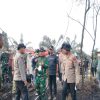 Bupati Kampar, Pangdam XIX/Tuanku Tambusai, Plt Gubri, Forkopimda Riau Tinjau / Padamkan Kebakaran di Tambang