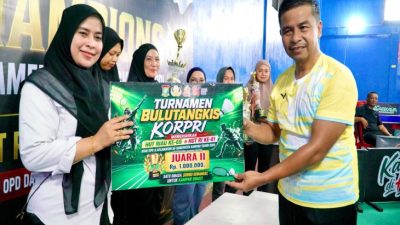 Turnamen Korpri Champions 2026 Sukses Digelar, Bupati Kampar Semarakkan HUT RI ke-81