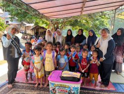 Bunda Paud Kampar Jenguk Langsung Anak-anak di Ujung Akses Pendidikan