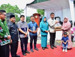 Bupati Kampar & Ketua PKK Launching Paket PKMK untuk Anak Stunting