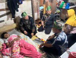 Giat Jumat Berkah Satlantas Polres Kampar: Santuni Korban Laka Lantas di Jalan Peltu Saidan, Tegaskan Polisi Pengayom Masyarakat