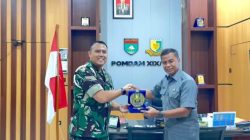 Bupati Kampar Kunjungi Danpomdam XIX/TT, Sinergitas Diperkuat