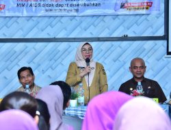 Ketua KPA Wabup Kampar Buka Sosialisasi Pencegahan HIV/AIDS di SMKN 1 Tapung