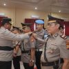 Kapolres Pimpin Sertijab Kasat Binmas dan 6 Kapolsek Jajaran Polres Kampar