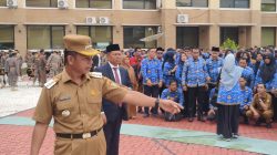 Bupati Kampar Tekankan Disiplin, Absen Langsung di Lapangan, Bagi yang Tidak Apel Potong TPP