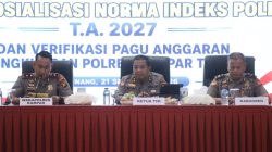Sosialisasi Norma Indeks & Verifikasi Anggaran T.A. 2027, Biro Rena Polda Riau Turun Langsung ke Polres Kampar