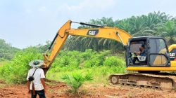 Bupati Kampar Siapkan Alat Berat Fasilitasi Masyarakat Buka Lahan Tanpa Membakar