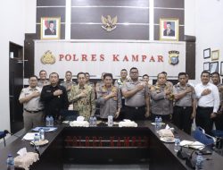 Jamin Mutu & Efektivitas Pengadaan, Tim Puslitbang Polri Tinjau Polres Kampar